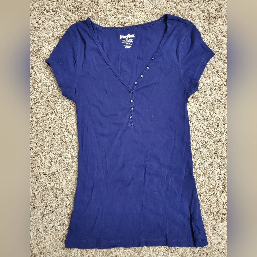 OLD NAVY Perfect Henley T-Shirts Bundle Size S - Picture 4 of 4